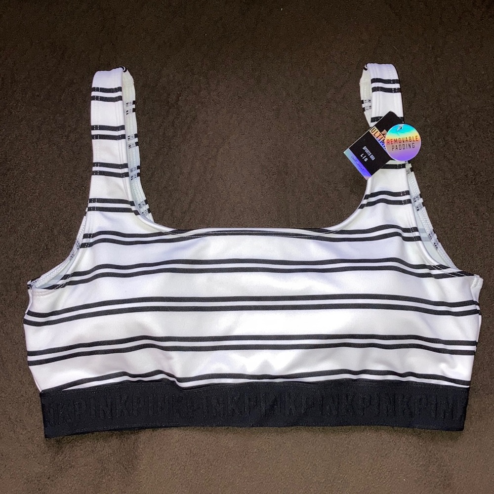 NWT VS Striped Sports Bra❣️